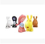 New creative gift product charging lovely dog reding lamp desk light
