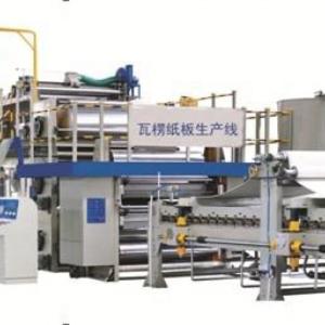 China Flute Corrugated Cardboard Machine for Corrugated Single Facer Packing Packaging Line factory