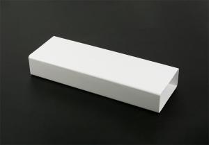 China Hard PVC Channel Rigid Plastic Profile Extrusion Square Tube factory