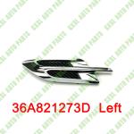 For Bentley Bentayga 2017-2020 Front Left Fender Chrome Emblem Air Grille OEM