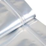 Aluminum Foil Bag MOQ 100pcs Aluminum Silver Zip Lock Pouch For 50 Tablets