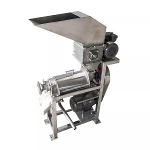 China Strawberry Apple Juice Making Machine SUS304 Industrial Carrot Juicer 3W factory