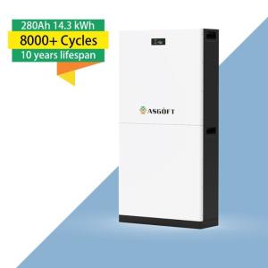 China 48V 280Ah Lithium Ion LiFePO4 EVE Cell Deep Cycle Power Storage LiFePO4 Battery factory