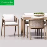 Waterproof Cushions for Garden Dining Chair Teak Furniture Outdoor Garden Patio