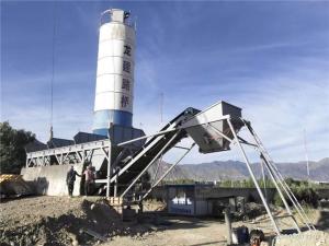 China High Efficiency Mobile Soil Mixing Plants Used In Road Construction 300t/H factory