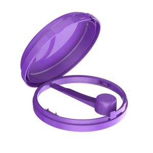 Food Grade PP Milk Powder Can Cap Custom Logo Flip Top Cover with Pilfer-Proof