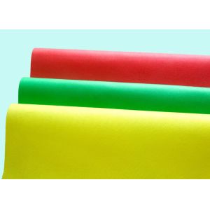 Full Color Range Spunbond PP Non Woven Fabric Waterproof / FireproofPolypropylen