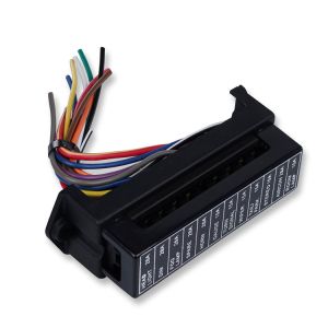 2 Input 4 6 8 10 12 Output Car Alarm Cable Assembly Power Fuse Holder Fuse Box