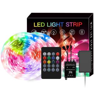 China Bluetooth APP Control 5050 RGB LED Strip Waterproof For Indoor Outdoor Decoration factory