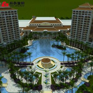 China Fireproof Steel Structure High Rise Building Construction Apartment factory