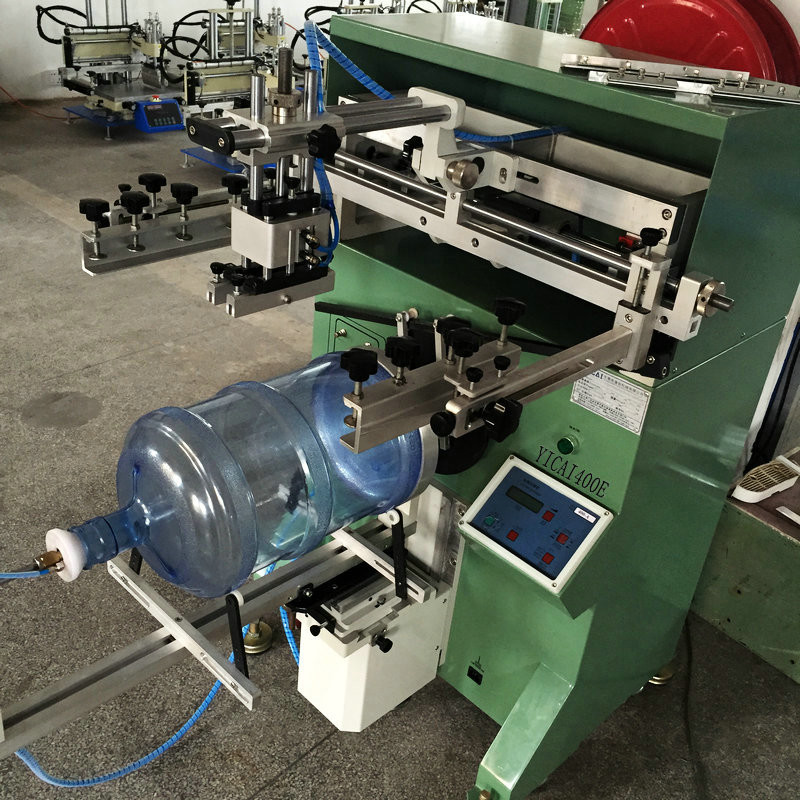 dia 110mm Plastic Bottle Screen Printing Machine 220V Cup Screen Printer