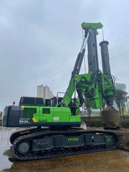 High Performance Fully Hydraulic Rotary Drilling Rig 320kN.M Torque 2000