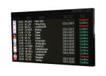 High Brightness Flight Information Display Impact Resistant Energy Saving
