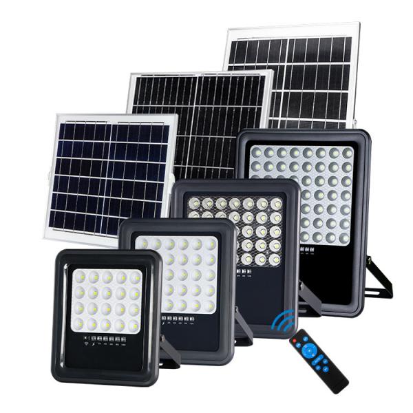 100 W 150 W 200 W LED Solar Outdoor Flood Lights Ground Mounted Projector Light