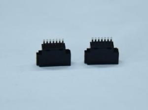 China SATA 7p Femal Solder Type 180° Au 15u'' Plated Wire to Board Connector factory