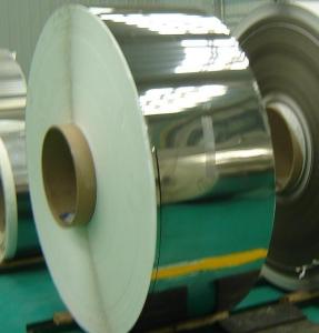 China 2B BA bright SUS201 cold rolled stainless steel strip with 0.3-1.0mm thicknessfor industry factory