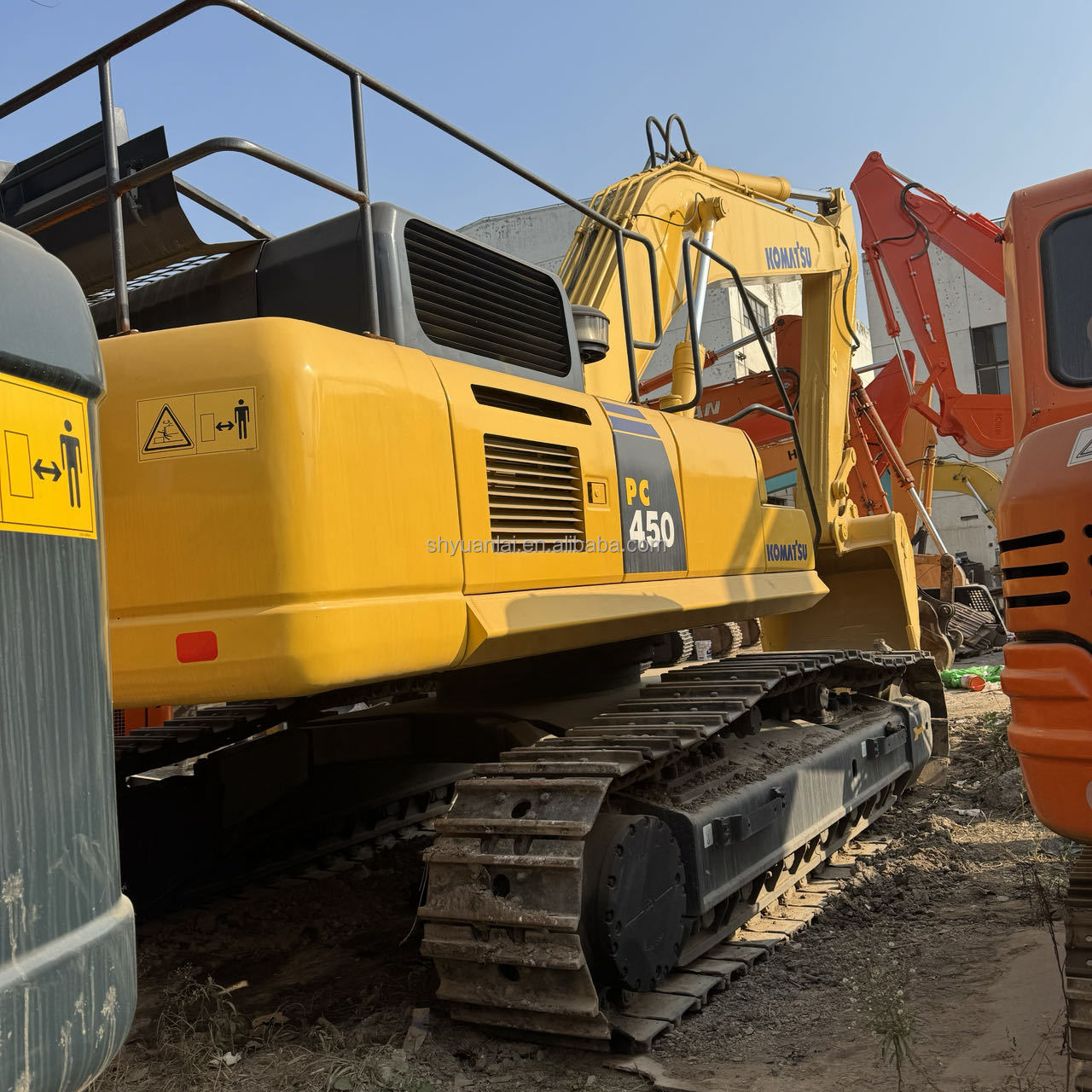 Used Komatsu PC450 Excavator in Excellent Condition 45 Ton Operating Weight