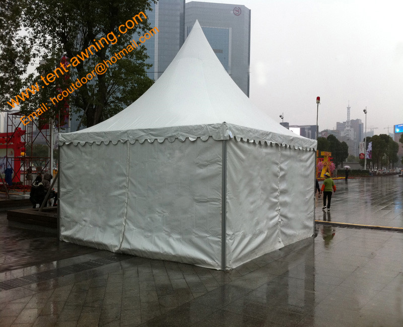 Aluminum Pagoda Tent, Waterproof, Fireproof Tent Canopy for Event Party