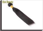 Double Weft 8 inch Brazilian Silky Straight Human Hair For Women / Girl