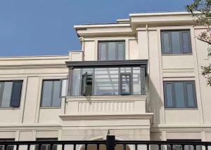 China Stainless Steel Aluminum Sun Room Flat Slanted Garden Sunroom factory