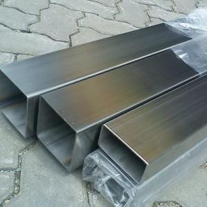 China SS201 Stainless Steel Hollow Tube 202 304L 316 316L SS 304 Square Tube Bending 1.3mm-150mm factory