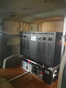 China AV220V Vehicle Mounted Jammer 500 Watt Low Power For Some VIP Convoy factory