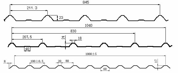 Steel Tile PU Sandwich Panel Machine