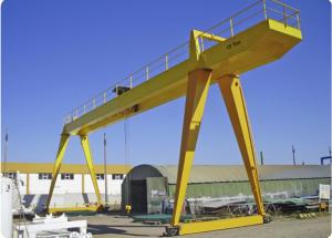 China Q345 Steel Stationary Gantry Crane Double Beam Overhead Crane 20-50 Ton factory
