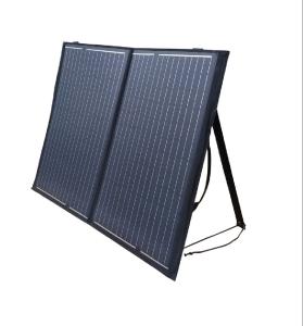 China Waterproof Solar PV Panel Charger Dual 100w 5V 2.1A USB Portable 2 Folding factory