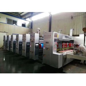 Economic Type Flexo Printer Slotter Speed 120 Pcs Lead Edge Feeder Machine