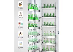 China Large Magic Corner Stainless Steel Kitchen Basket Kitchen Rack Linkage 4 - 6 Layers factory