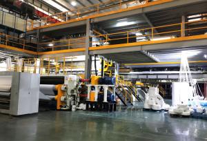 China Factory Advanced Double Beams PP Nonwoven Fabric Making Machine factory