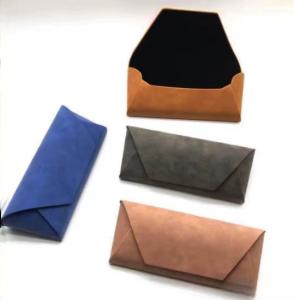 China semi hard hand made fashion spectacles cases with high quality factory