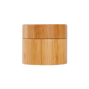 China Eco Friendly Bamboo Jar Packaging For Cosmetic Cream Packaging 30g 50g 100g factory