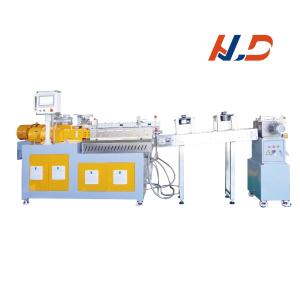 China Low Noise Air Cooled Strand Pelletizing Equipment Extruder Auxiliary Machine factory
