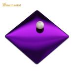 Green Mirror Finish Coloured Stainless Steel Sheet 1.2mm Thickness