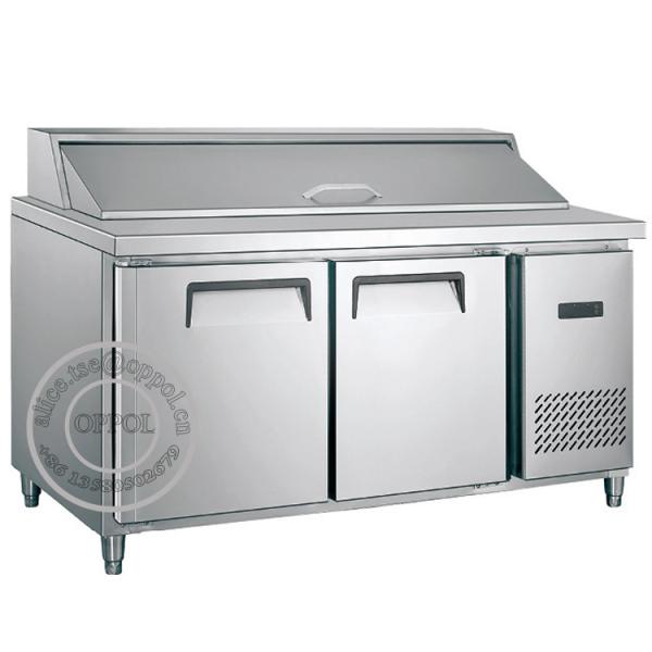 China OP-A802 OEM ODM Accepted Stainless Steel Freezer Refrigerated Cabinet factory