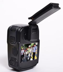China HD Police Worn Cameras Dvr , Night Vision Body Camera Live Password Protect factory