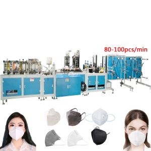 100-120pcs/min mask n95 machine n95 mask machine fully automatic mask machine