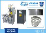 Steel Belt Welding Machine , Capacitor Discharge Glass Lid Steel Strip Welding