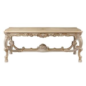 China White square Wooden Dining Table Sets LS-A134L-1 factory
