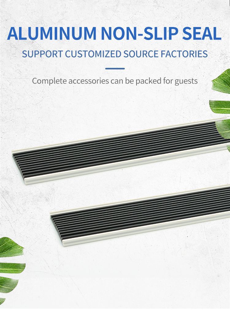 Rubber Plastic Stair Nosing Flat Seal