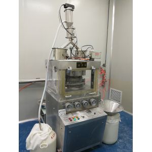 80KN Pill Compression Machine 4KW Rotary Tablet Compression Machine