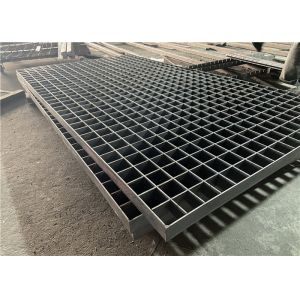 China Bar Grids Walkway / Drain Cover Hdg Welded Steel Grating factory