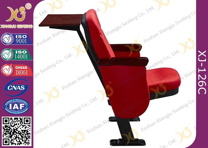 Space Saving Auditorium Theater Seating Fabric Back Auditorium Style Seating