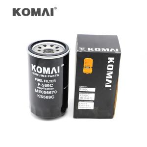 China Durable Hitachi Fuel Filter / Hitachi Oil Filter For Engine Pump WGF5127 FC10051 factory