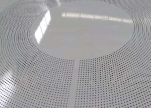China Micro hole 3mm Perforated Wire Mesh Stainless Steel Sheet For Furniture factory