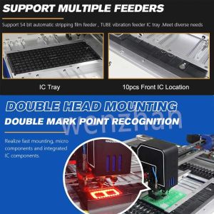 SMT Assembly line Automatic MIN Desktop Pick and Place Machine