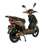 NO Foldable 800W 48V E Moped Scooter With 20Ah Lead Acid Battery EEC Certificati