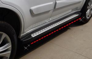 China Chery Tiggo 3 2011 2012 2013 Vehicle Running Board / Aluminium Nerf Bars High Precision factory